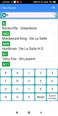 Ottawa Bus Tracker android App screenshot 6